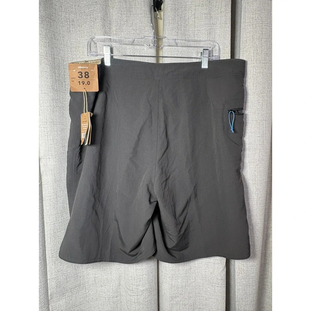 Patagonia Mens Stretch Wavefarer Boardshorts 19 Inch Ink Black 86622 Size 38 NWT